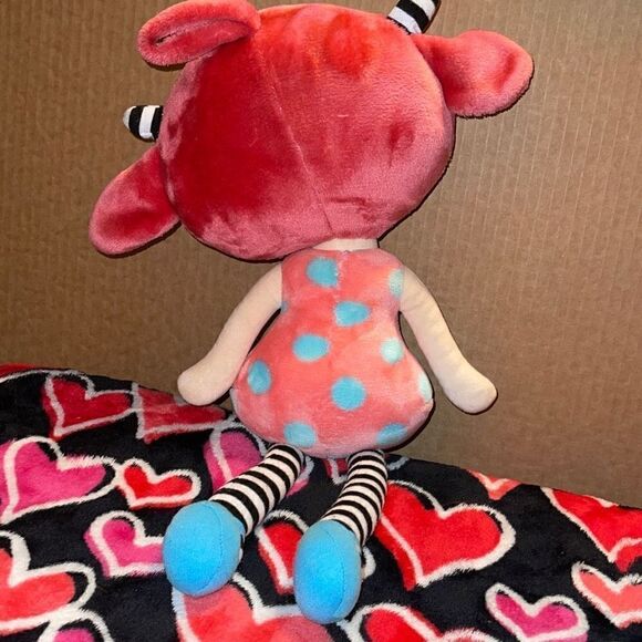 Metoo smile Strawberry sheep plush doll - Picture 7 of 7